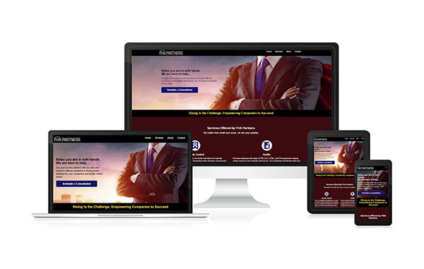 FHA Partners' is now the proud owner of a single page mobile responsive website for thier small business